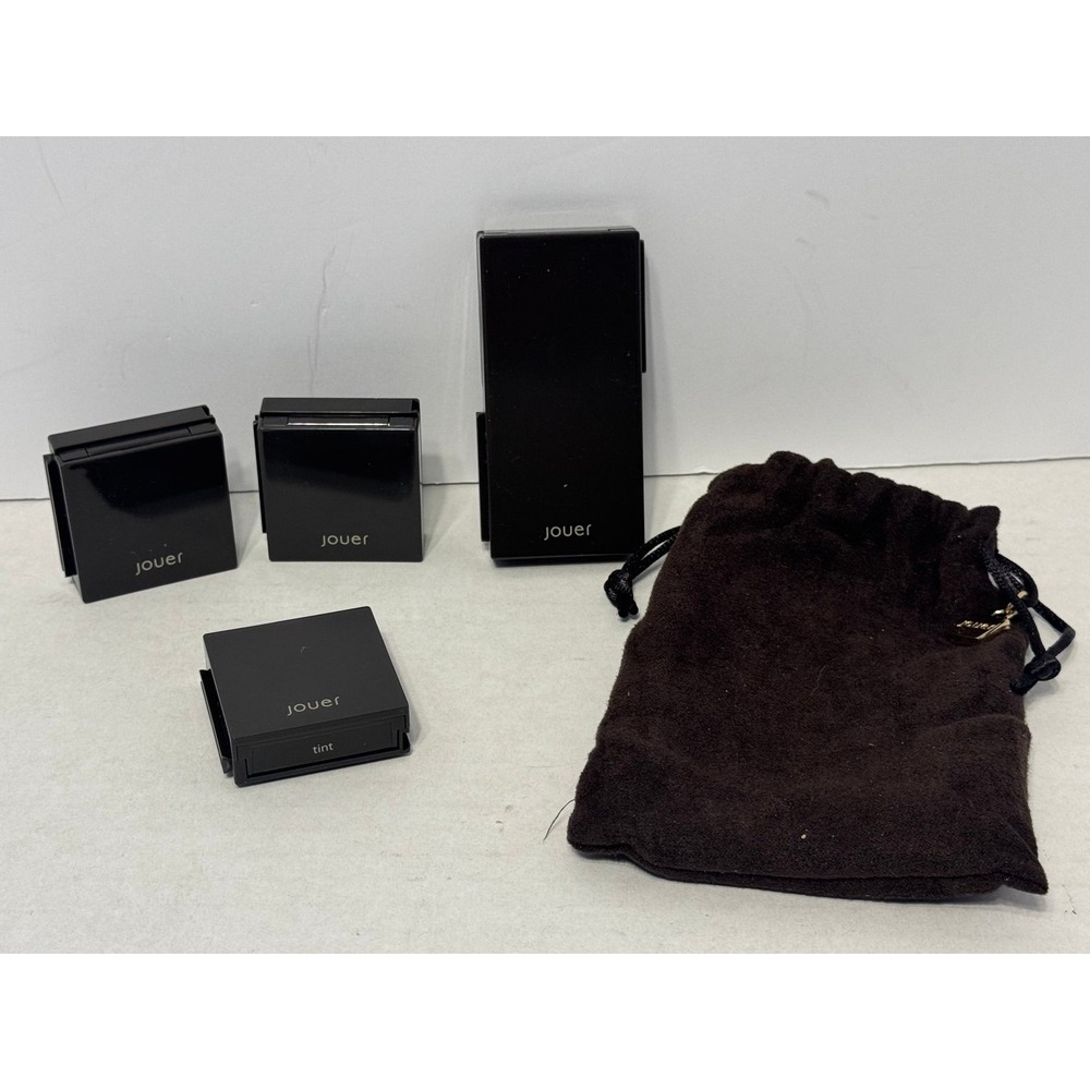 Jouer Cosmetics sheer matte powder and bronzer duo powder eyeshadows lot NEW